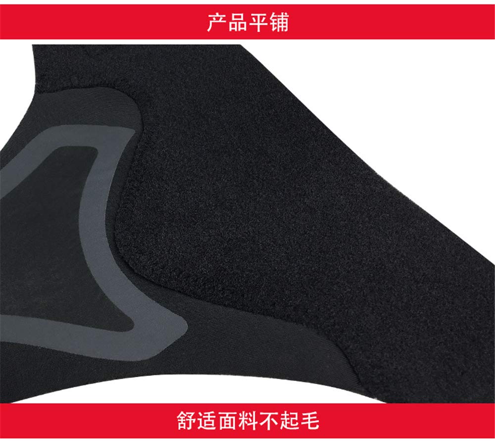 BaronHong Tobillera Unisex Transpirable Banda Ajustable para Deportes - Negro, M