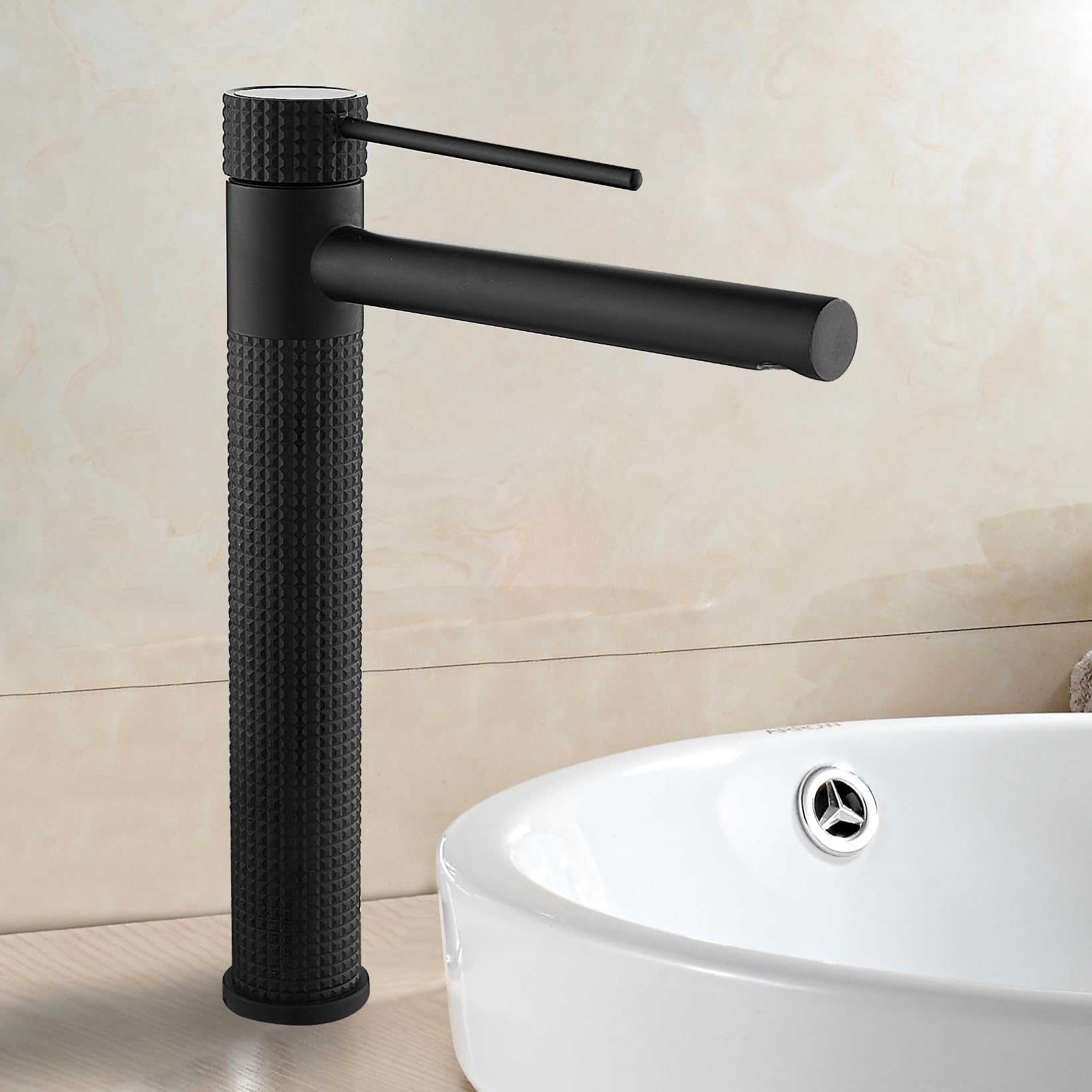 B Backline Brass Basin Mixer Tap | Bathroom Basin Faucet | Pillar tap for Basin | Hot & Cold Wash Basin Taps | Mixer tap for Bathroom & Livingroom (Black Matt) (B0D9H93LSN) Amazon Price History, Amazon Price Tracker