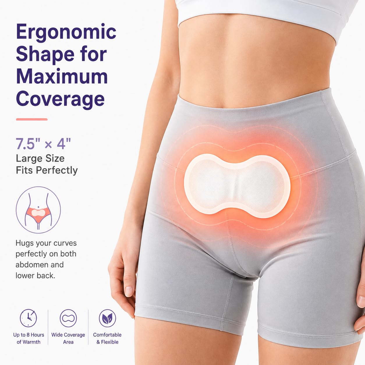 Menstrual Heat Patches 8 Count – Air Activated Self Warming Pads, Drug Free — Amazon image 3