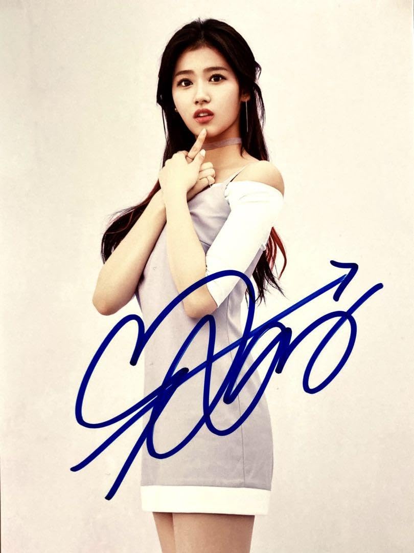 Amazon.co.jp: サナ直筆サイン入り2Lサイズ写真…TWICE‥SANA… : おもちゃ 