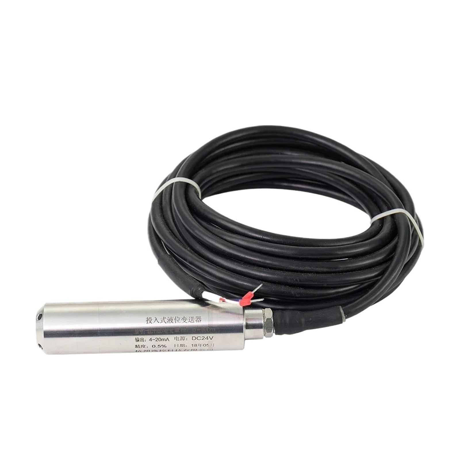 BALYDLUL Input Level Gauge Liquid Level Meter 4-20mA Signal 24VDC Power Supply Level Instrument(0-8meters)