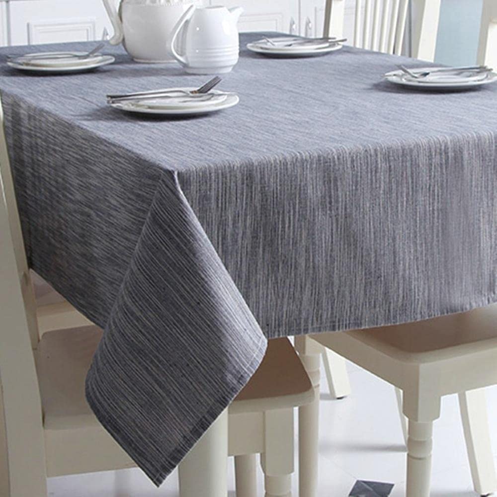 Tovaglia decorativa in lino di cotone con nappa giapponese addensare rettangolare tavolo da pranzo da pranzo tovaglia da tè
