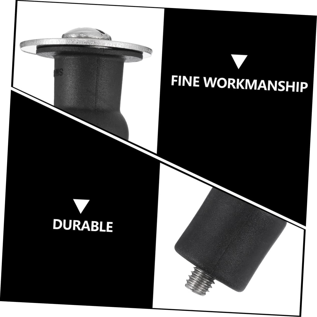 Bulloni for viti di ancoraggio in acciaio inossidabile Manicotto di espansione Vite for WC Sedili for WC Cerniere in acciaio inossidabile Bulloni in acciaio inossidabile 6 pezzi Viti di fissaggio for