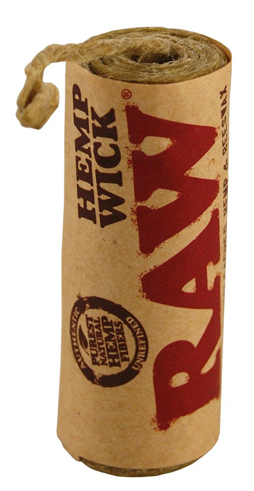 RAW Hemp Wick 6 m Long Wick Made of Hemp and Beeswax, 3 x Hemp Wicks