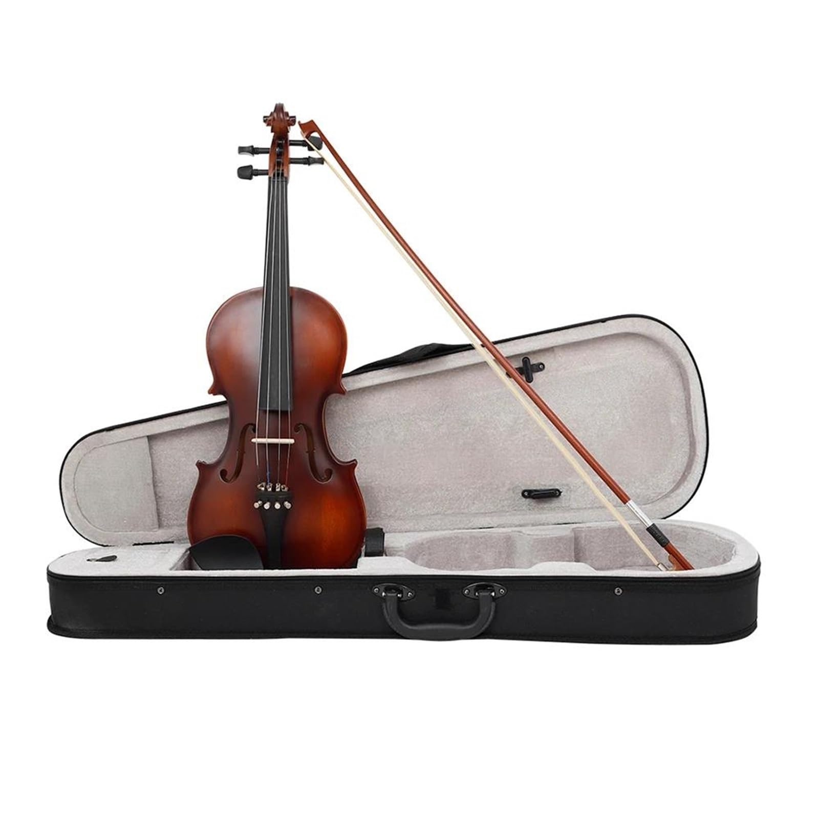 Violino Violino Acustico 4/4 In Tiglio Vintage Opaco | Include custodia e arco. Uno strumento professionale per principianti