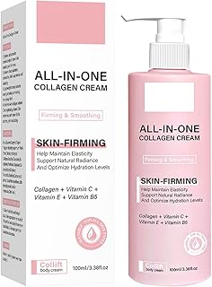 Crema corporal de colágeno para apretar y lev...