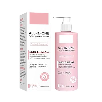 Skin Tighten And Lift Collagen Body Cream | Skin Tightening Cream 3-in-1 Anti-Aging Moisturizer & Tightens For Younger Looking Skins | Hydrating Body Firming Cream with Collagen