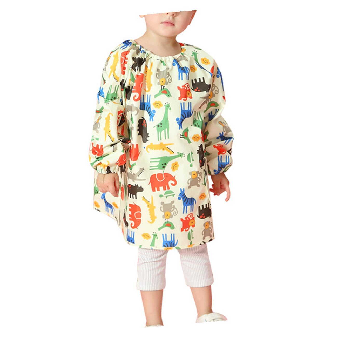 Delantal Talla M de Pintura Amarillo de Poliéster para Niños