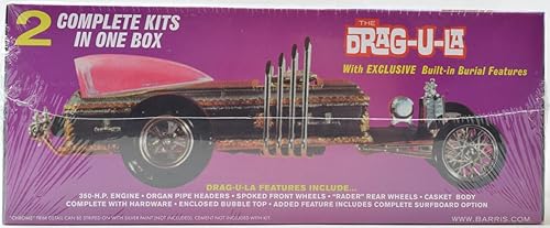 Miniatura 3 de AMTPremium Hobbies Cementerio Ghoul Duo 125 Kits de coche modelo de plástico CP8120