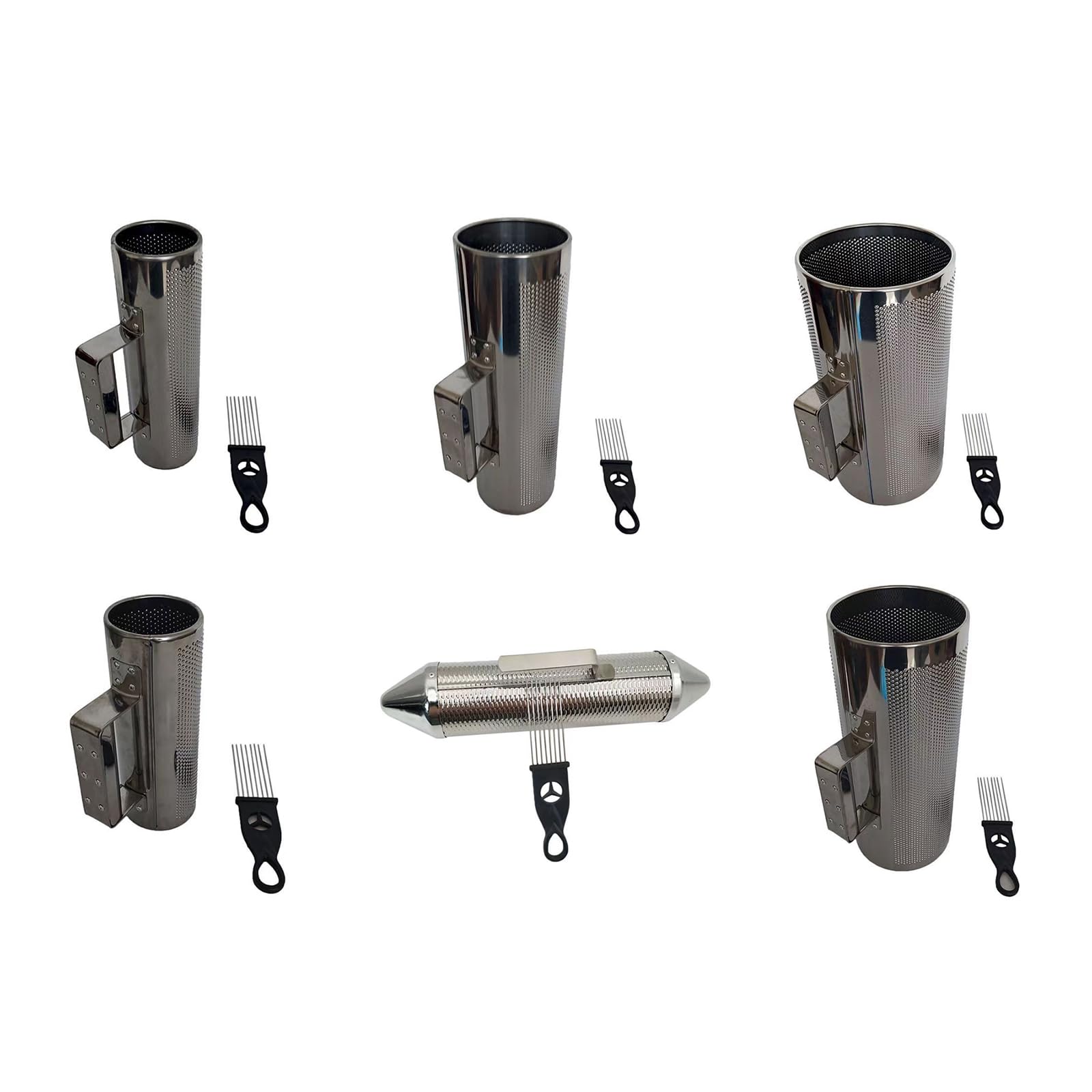 Guiro Lot d'outils professionnels en métal avec grattoir pour percussion