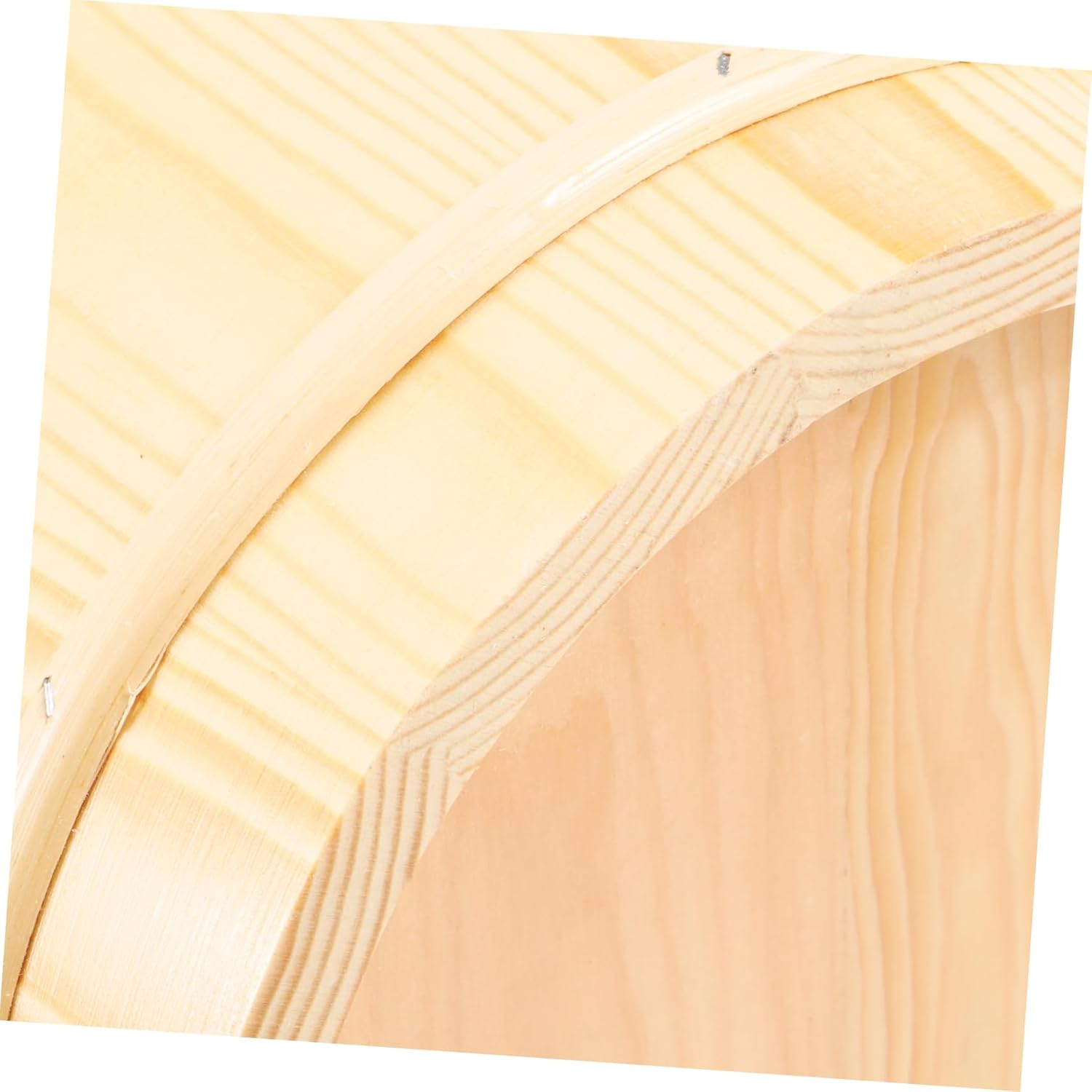 POPETPOP Wooden Sauna Bucket Natural Wood for Home and Commercial Sauna Use for Steam Rooms and Spa Accessories