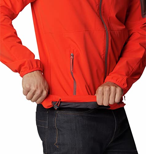 Image of Columbia Men Omni-Shield Tall Heights Hooded Softshell Hiking and Trekking Jacket