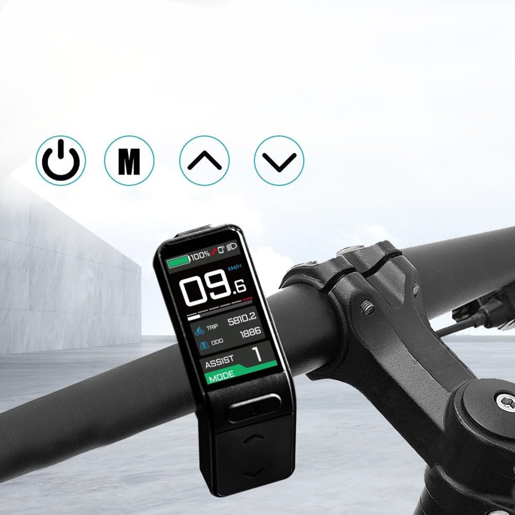 Bildschirm für Fahrrad Farbe Elektro Display Wasserdicht Sw102t für Bbs01 02 HD