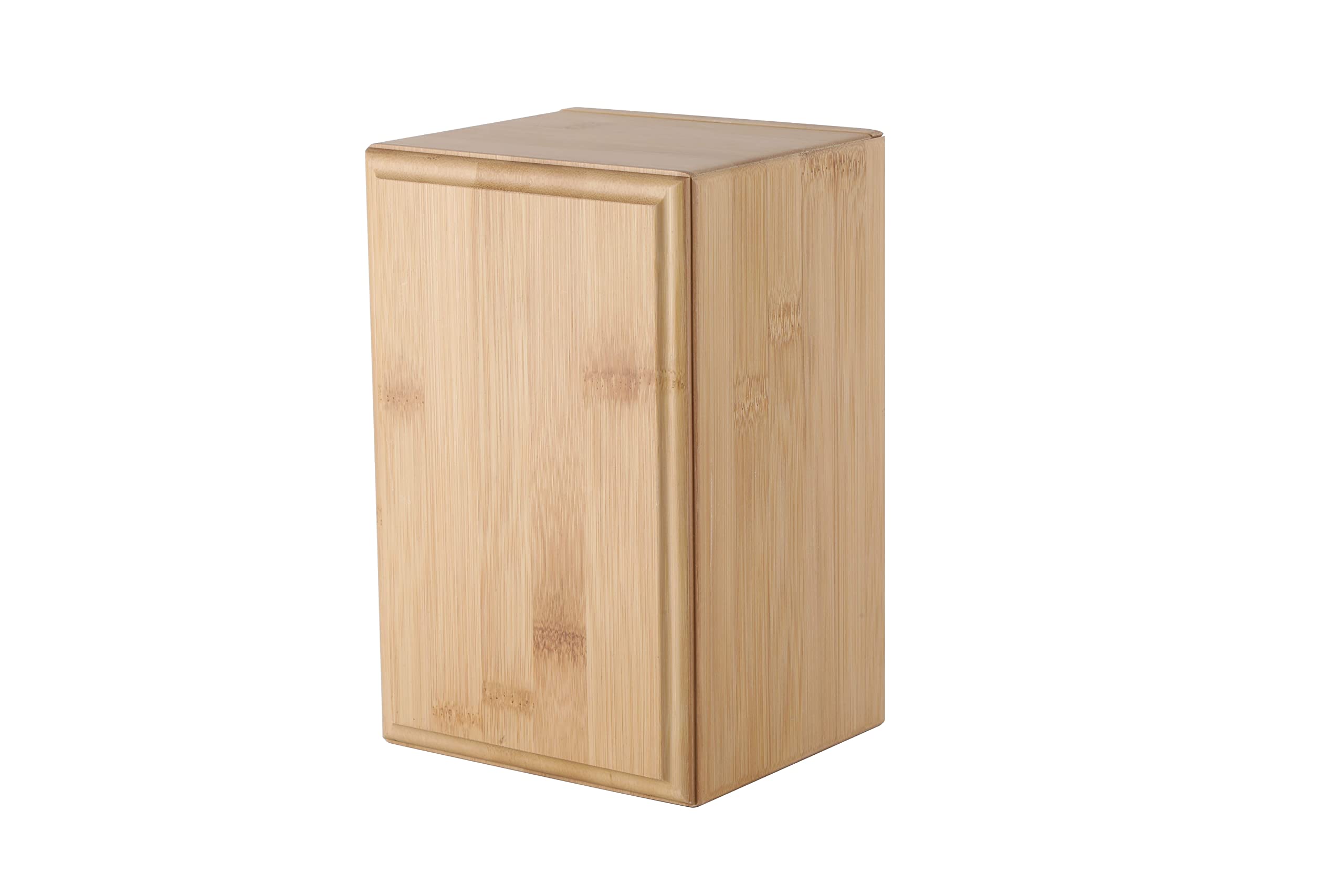 SILICUTE Large Bamboo Pet Urns for Dog Ashes, Large Wooden Pet Urn for Funerals and Memorials, Sturdy Wood Keepsake Memory Box