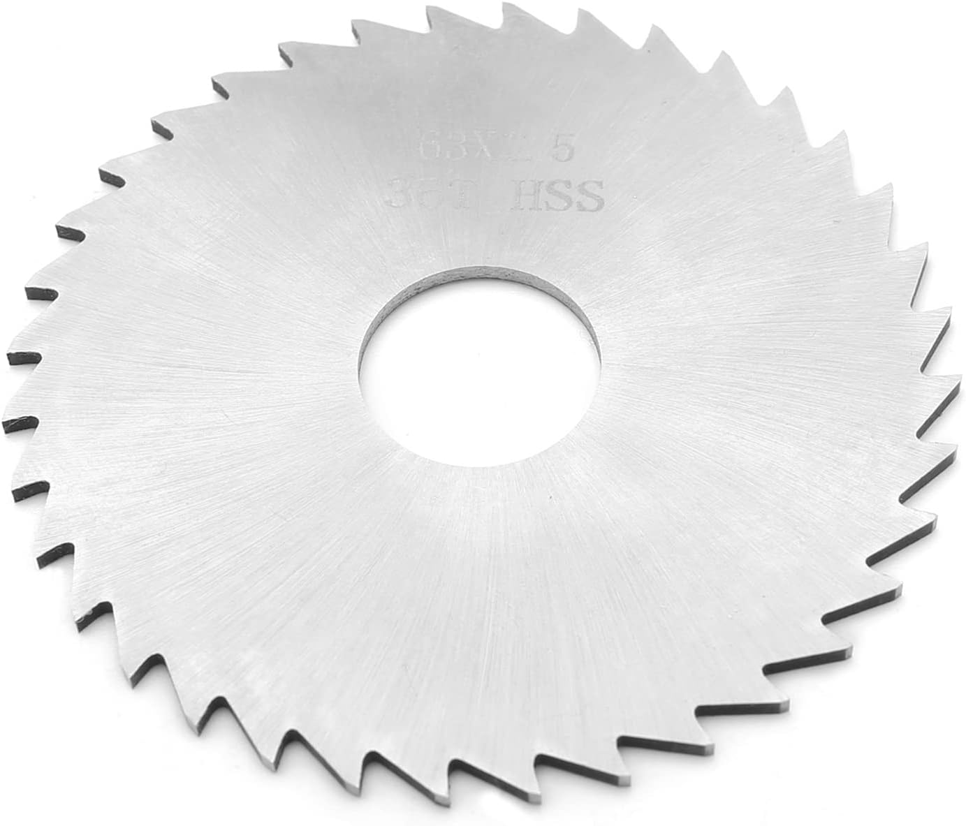 Utoolmart 63 x 1.5mm Circular Slitting Saw High Speed Steel Plain Screw Slotting Saw Cutter Cutting Tool for Milling Most Materials 1pcs