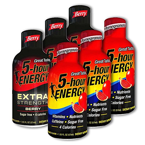 5 Hour Energy, 12 Extra Strength Berry + 12 Pomegranate, 24 Count