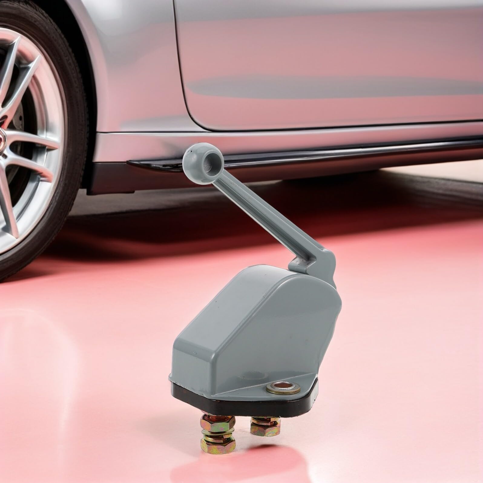 Interruttore Batteria Manuale in Metallo per Disconnessione Alimentazione Anti-furto per Trattori Camion Carrelli Elevatori Macchinari Pesanti e Veicoli Industriali