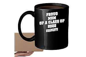 Coffee Mug Gift for Mom of a 2022 Graduate, Celebrate the Proud...