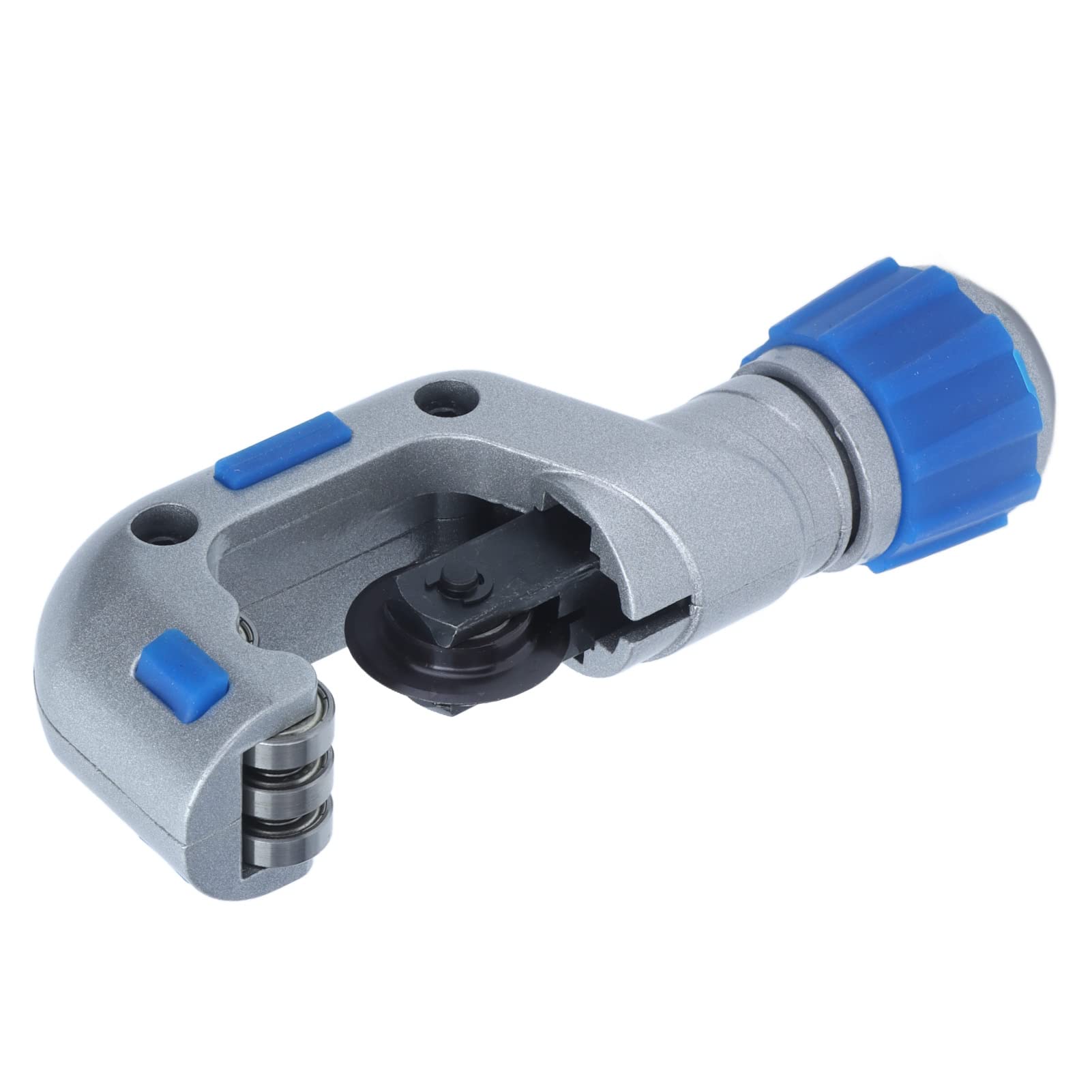 Adjustable Pipe Cutter Tool with Roller Bearing, sturdy Metal Material for Cutting PVC, Aluminum, Copper Tubes (4-32mm)