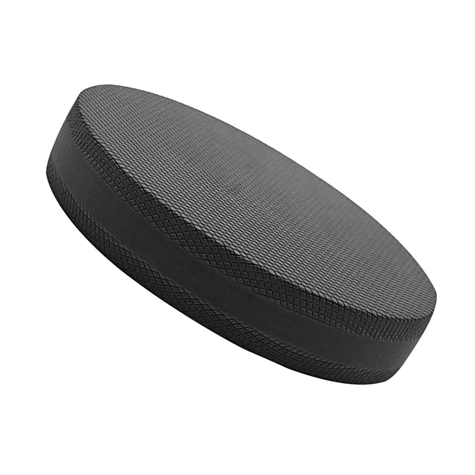 Black TPE Oval Foam Balance Pads Workout Yoga Mat Foam Board Exercise Trainer Pilates Balance Pads Oval Anti Slip Foam Support Cushions Balance Pad For, Pilates 28x17x6 Cm