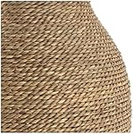 Deco 79 Seagrass Handmade Decorative Vase Tall Wrapped Centerpiece Vase, Vase for Home Decoration 12" x 12" x 31", Brown - Image 4