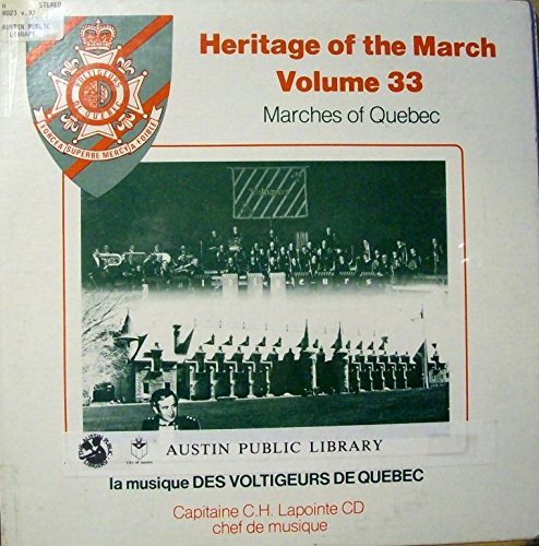 La Musique Des Voltigeurs De Quebec : Flag of Truce; Genevieve; Un Homme De Coeur; La Belle Equipe; Mon Ami; Nulli Secudus; Western Hospitality; Maison Neuve; Non Pariel; Mosaique