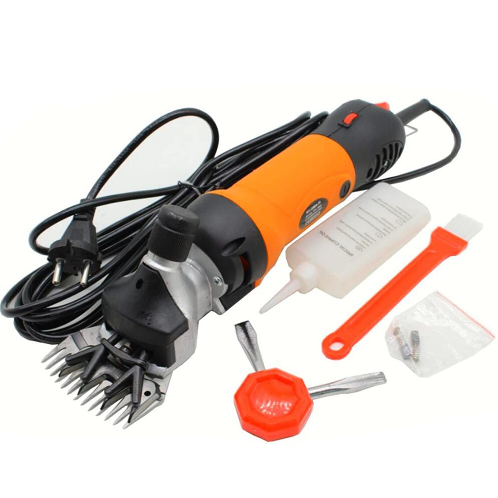 690W Eje flexible Eléctrico Oveja Cabra Máquina de esquila Clipper Tijeras Cortador Tijera de lana Herramientas eléctricas manuales