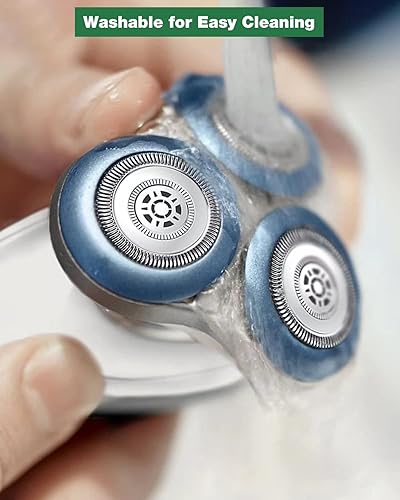 Miniatura 3 de SH7152 Cabezales de repuesto para afeitadora Philips Norelco Series 7000, nuevas cuchillas mejoradas compatibles con Norelco Philips Electric Razor