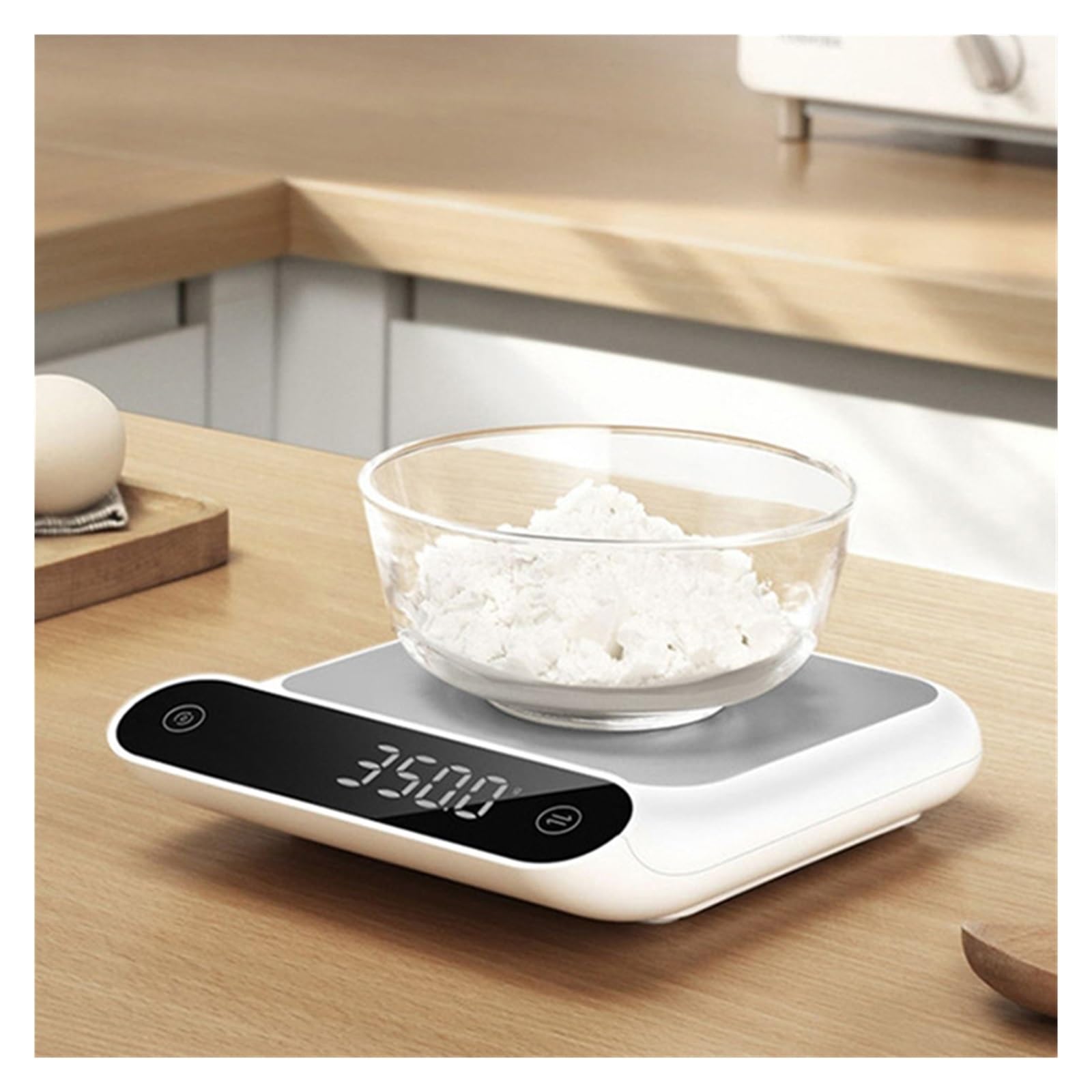 Báscula Electrónica De Cocina Mini Alta Precisión Plataforma Pequeña Dedicada For Hornear Medición Precisa Esfuerzo