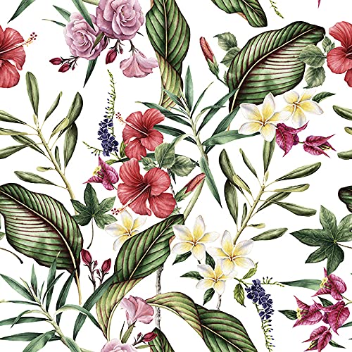 Fotomurale autoadhesivo impermeable de flores para decorar paredes sin esfuerzo 3