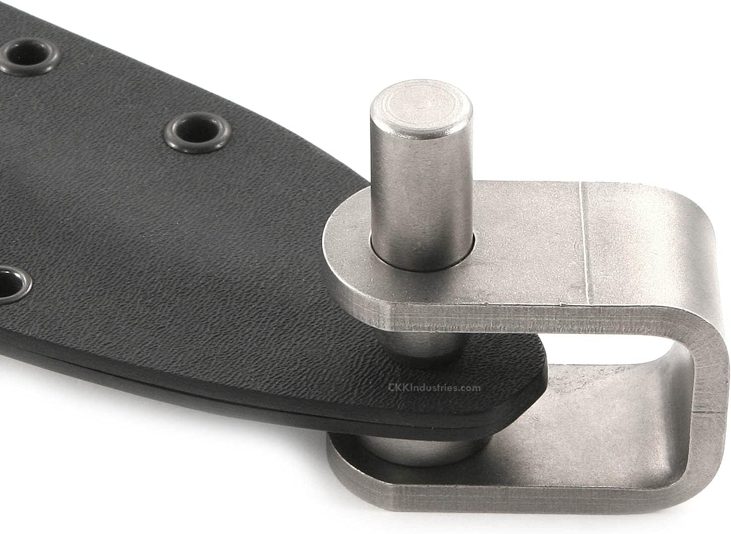 Eyelet Setting Tool – (USA Made) - (fits #8 Eyelet Size - 1/4 Inch Dia.) - Tabletop Design - (Includes: Flaring Die, Ram & Guide) - for KYDEX Holster Making, Sewing Crafts