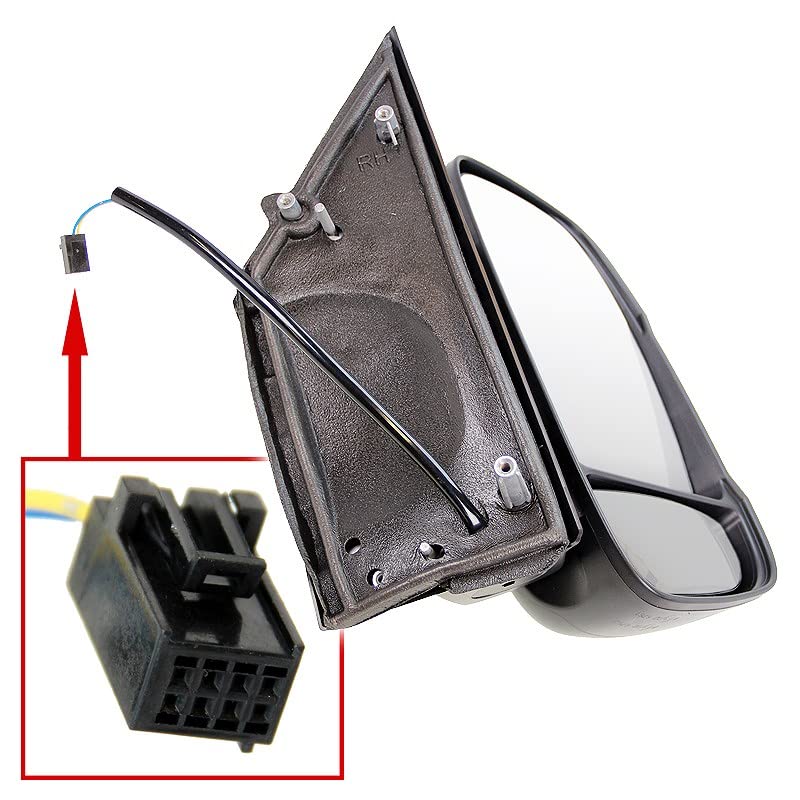 Specchietto Retrovisore Esterno Destro Convesso MAX MFT411-R Per Fiat Multipla 1999-2004, Sostituzione Perfetta