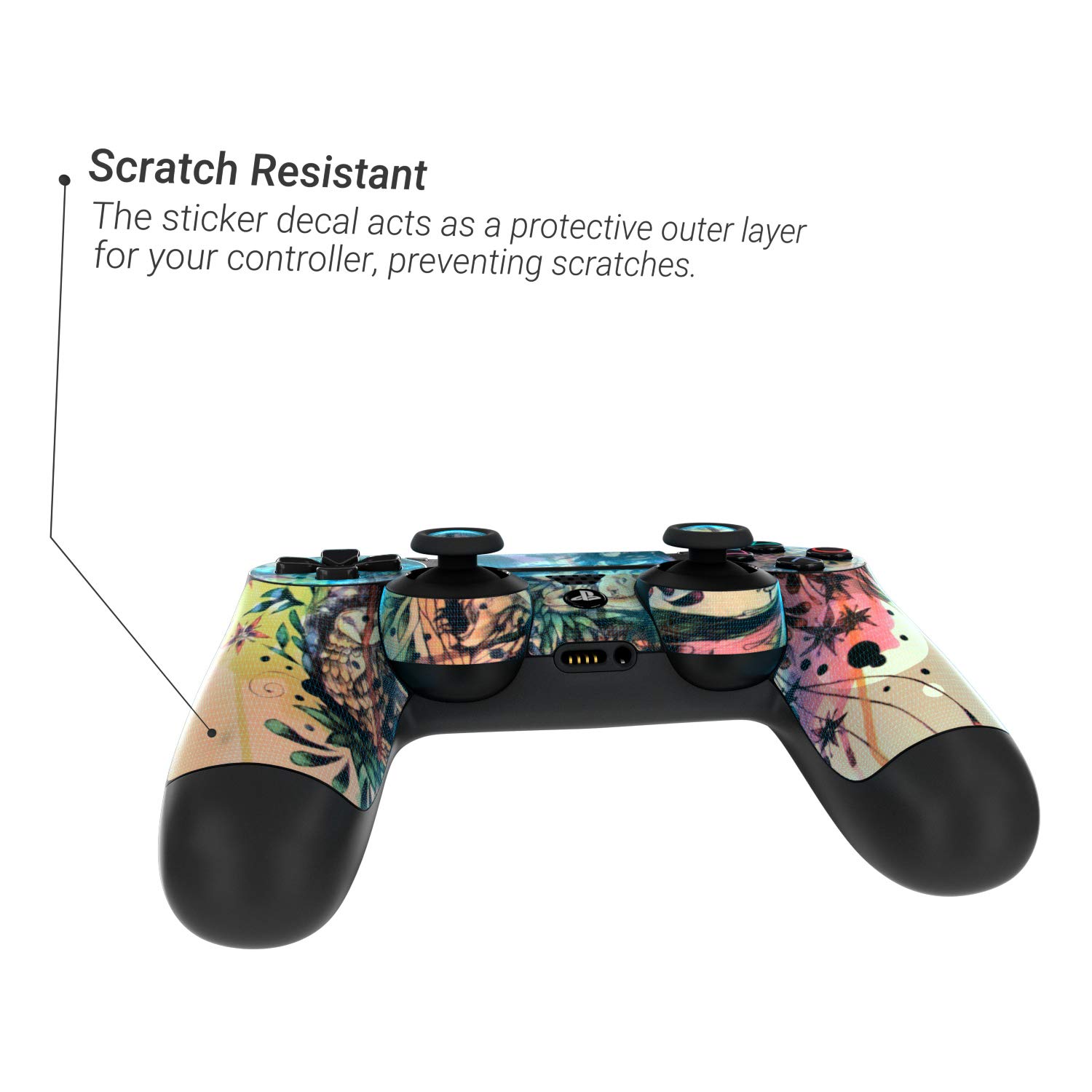 Amazon Com Doom And Bloom Ps4 Controller Skin Sticker Decal Wrap Controller Not Included