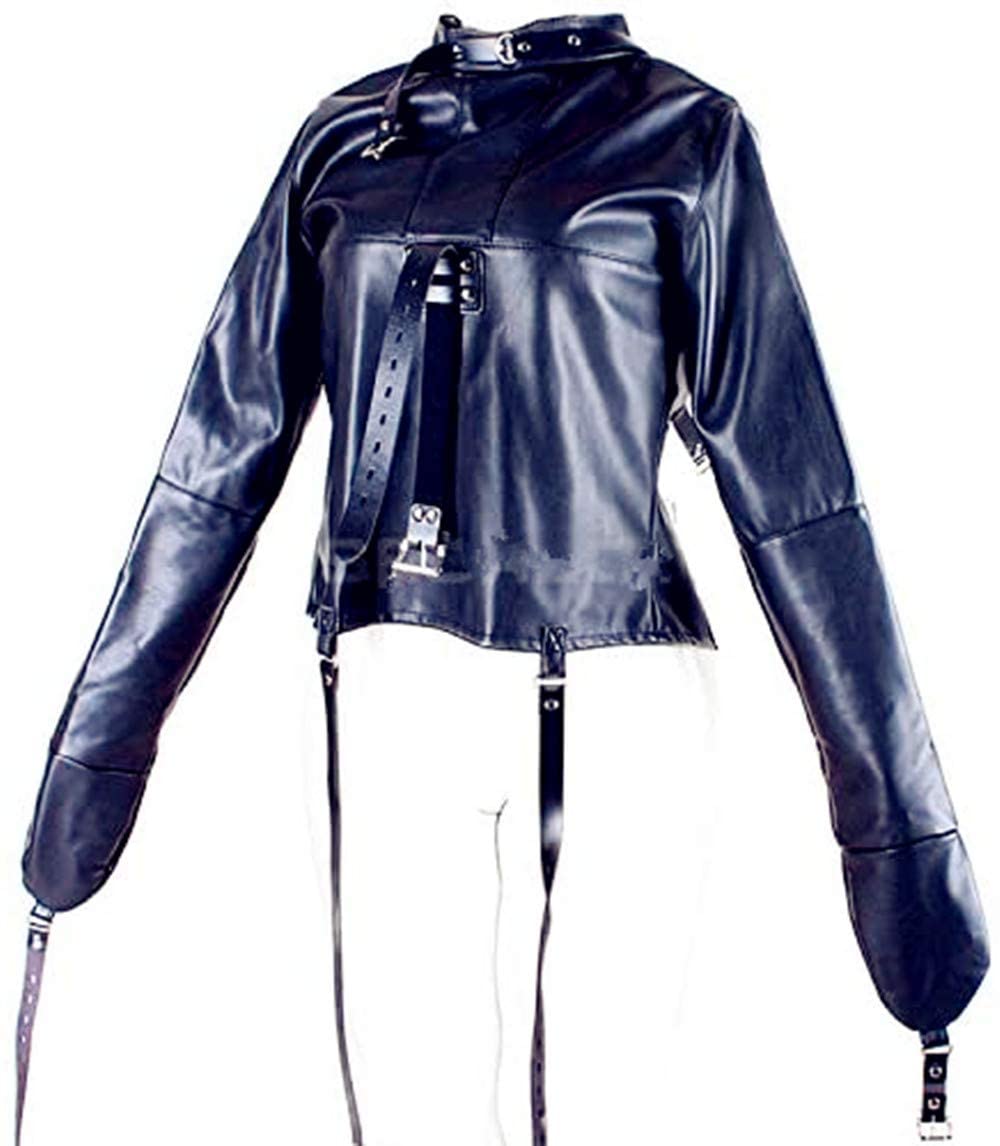 MFMYEE BDSM Bondage Cuero Erótico Lencería Chaqueta de fuerza Adulto Juguetes Productos SM Fetiche Sexo Toy
