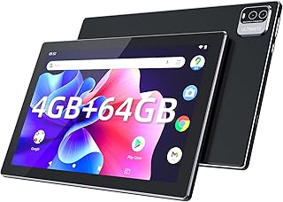 YQSAVIOR Tablet,10.1" Android Tablet with MTK Octa-core Processor 10GB （4GB+6GB Expand） RAM 64GB ROM+1TB Expandable Comput...