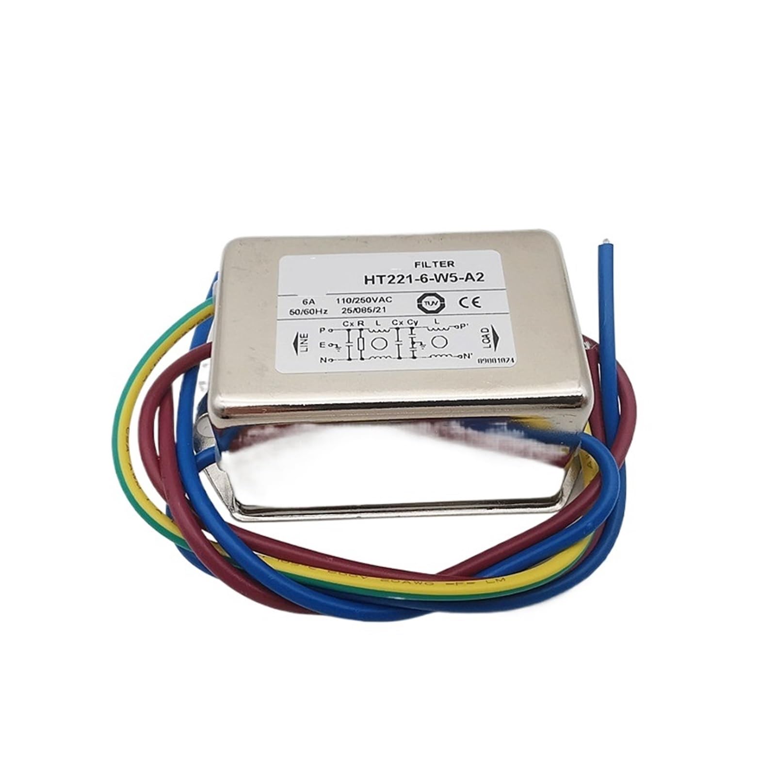 Filtre d'alimentation HT221-6-W5-A2 pour stopper les coupures réseau