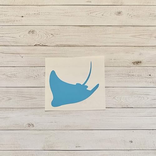 Stingray Decal, Stingray Vinyl Decal, Stingray Sticker, Manta Ray Decal, Ocean Decoration, Ocean Decal