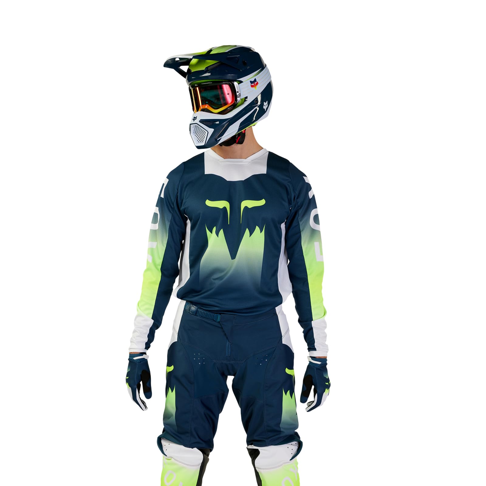 Fox Racing 180 FLORA MAGLIA MOTOCROSS, INDIGO SCURO, XXL