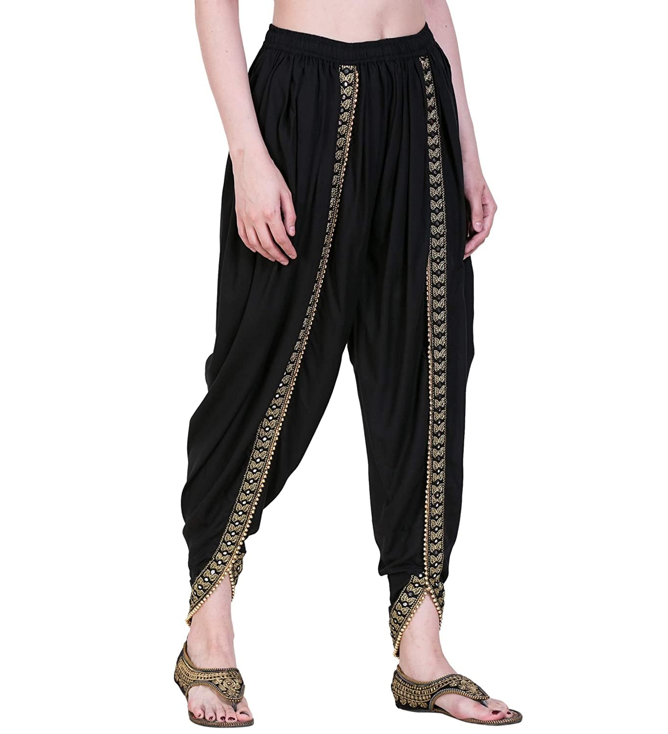 srisaras Harem Pants/Dhoti for Women Free Size (28 Till 36)-picture-55