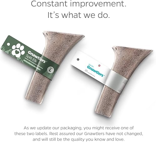 Miniatura 8 de Pet Parents Gnawtlers - Cuernos de alce prémium para perros, cuernos de alce de desprendimiento natural para perros regiones del corazón (extra