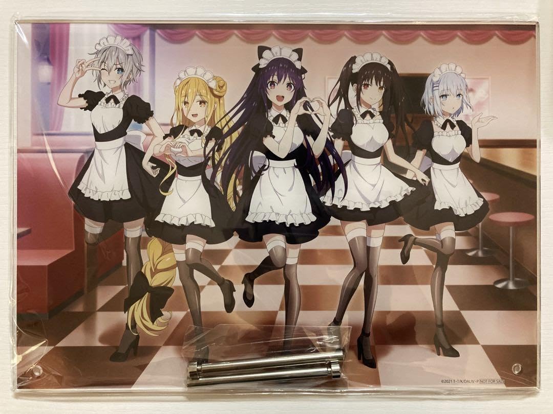 Amazon.co.jp: 超 デートアライブ A賞 描き下ろしビジュアルアクリル 