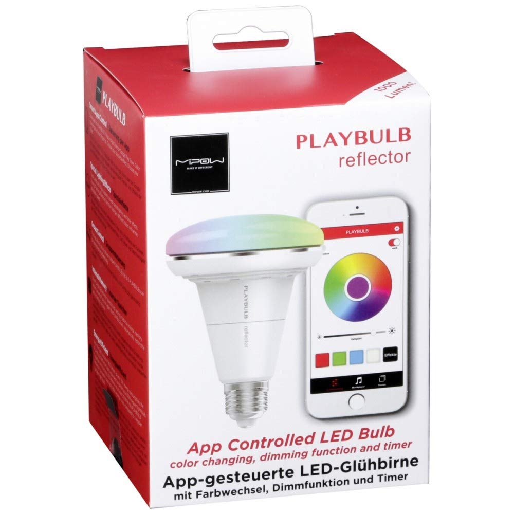 MiPow Playbulb Smart LED E27 15 W (100 W) RGB Reflektor weiß