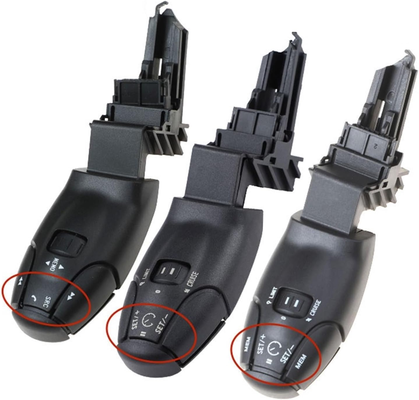 Car Cruise Control Switch Compatible with Peugeot 207 307 308 407 607 3008 Citroen C3 C5 C8 Compatible with XSARA Berlingo 6242.Z6 6242.Z8 6242.Z9(6242.Z8)