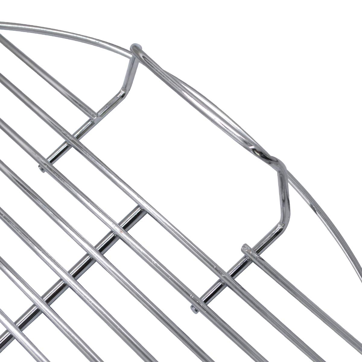 Grille Ronde Barbecue Diamètre 44.5cm pour Grilles à Charbon Weber 47cm, Barbecue Grill, Smokey Mountain Cooker Smoker, Bar-B-Kettle et One-Touch