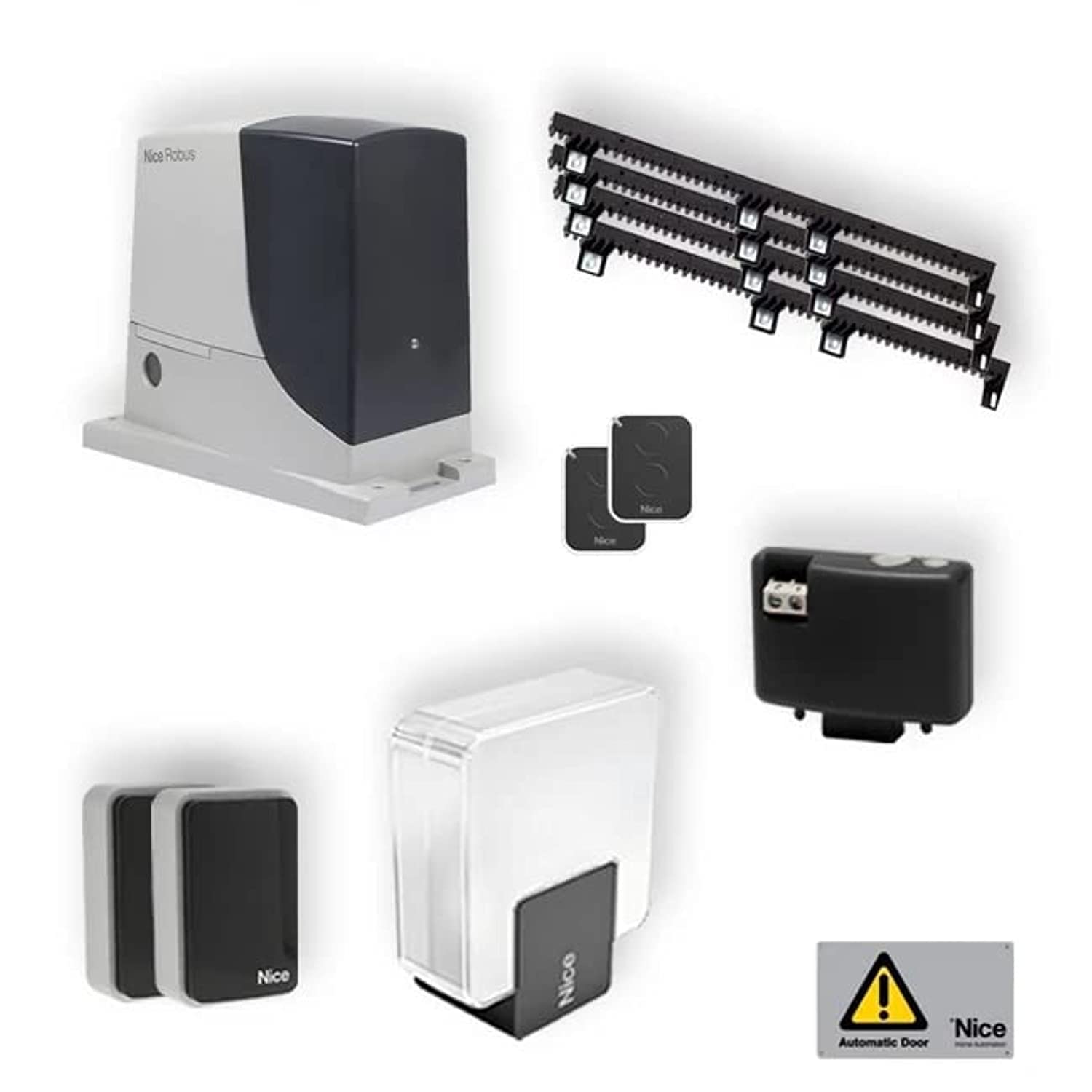 NICE ROBUS 600 KG Sliding Gate Motor Kit.