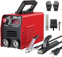 Máquina de Solda Portátil, 250A com Tecnologia IGBT, Soldador Inversor - Ideal para Iniciantes e Profissionais, Reparos Domésticos, Fazendas e Projetos DIY (220, Volts)