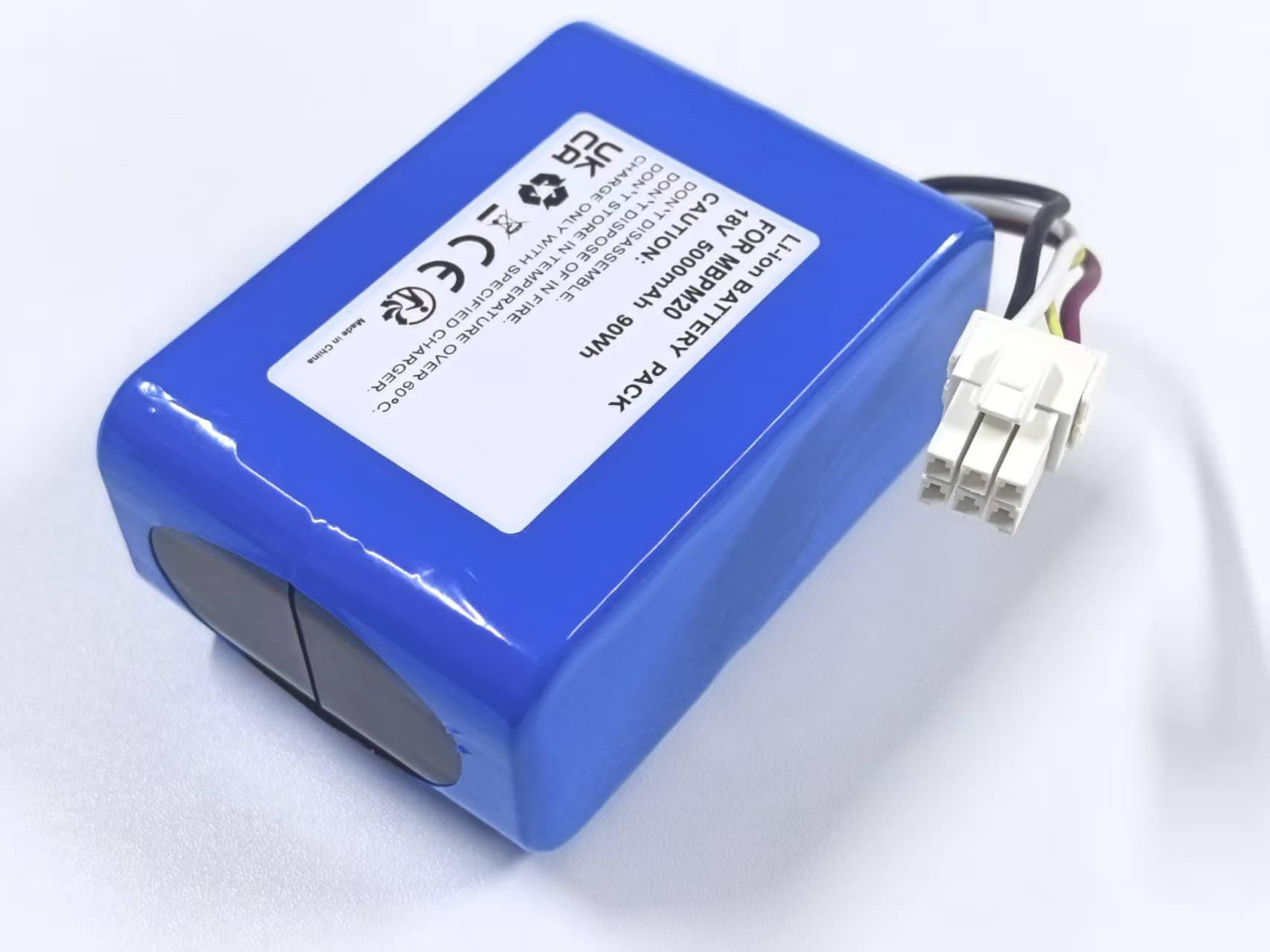 MBPM20 18V 5Ah Ersatzbatterie - Kompatibel mit Mova Roboter Rasenmäher 600/1000, ViAX 250/500, LiDAX Ultra 800/1200/1600