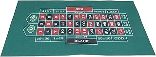 Angoily wasserdichte Doppelseitige Filz tischdecke für Poker und Roulette Tragbare Faltbare Spielmatte für Kartenspiele für Pokerabende Themenpartys und Gesellige Runden Zuhause