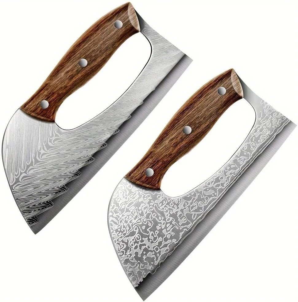 DAXXIN Meat Cleaver,Cleaver Knife, 1PCS Kitchen Knife Stainless Steel Chef's, Slicing And Cutting Suitable For Home Chefs(1)