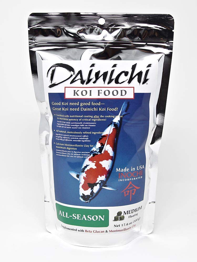 Dainichi KOI - ALL-SEASON (1.1 lb) Bag - Medium Pellet
